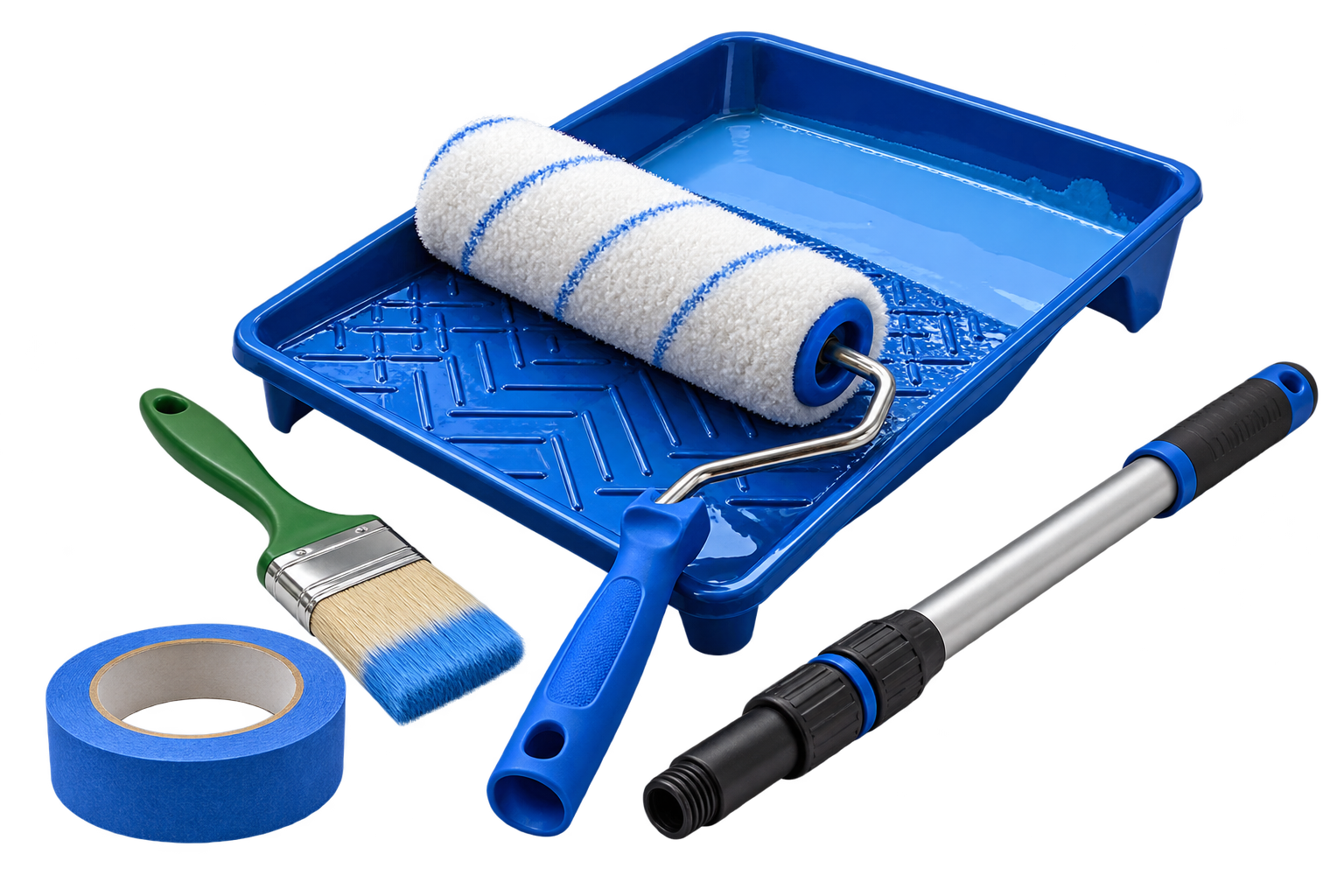 Painting tools for residential and commercial interiors