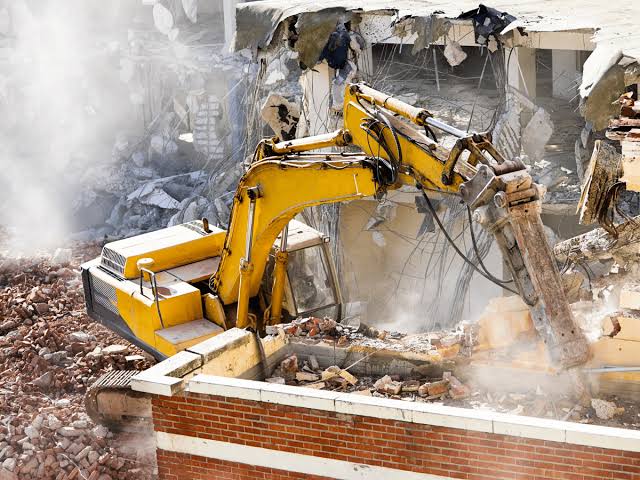 Interior demolition and remodeling preparation
